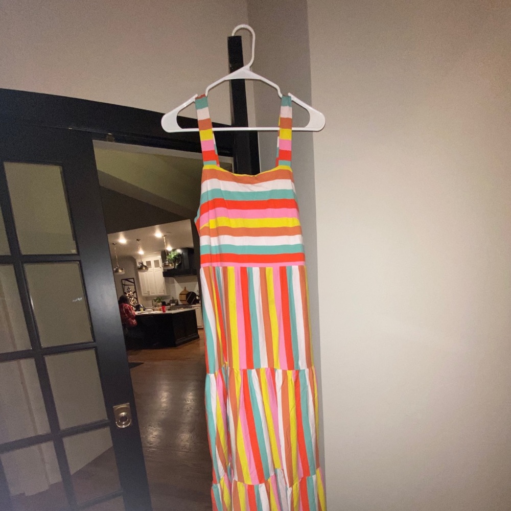 j crew long summery dress..soooo cute and only warn once